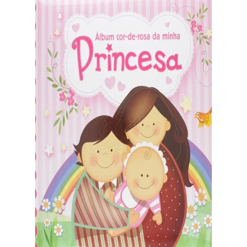 Álbum Cor-de-Rosa da Minha Princesa