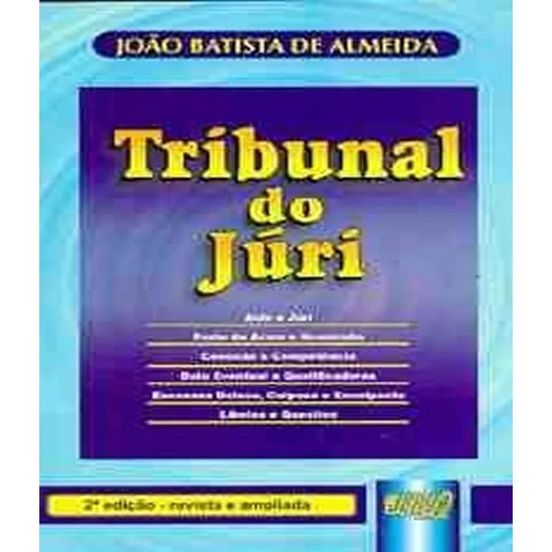 Tribunal Do Juri - 02 Ed