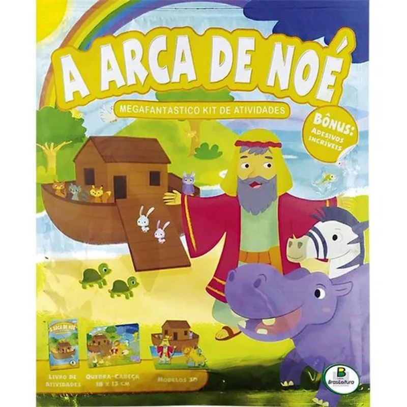 MEGAFANTÁSTICO KIT DE ATIVIDADES: A ARCA DE NOÉ