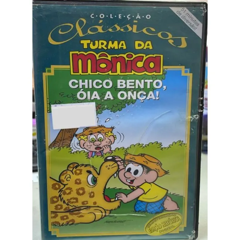 Usado - Vhs - Coleção Classicos Turma Da Monica: Chico Bento, Óia A Onça!