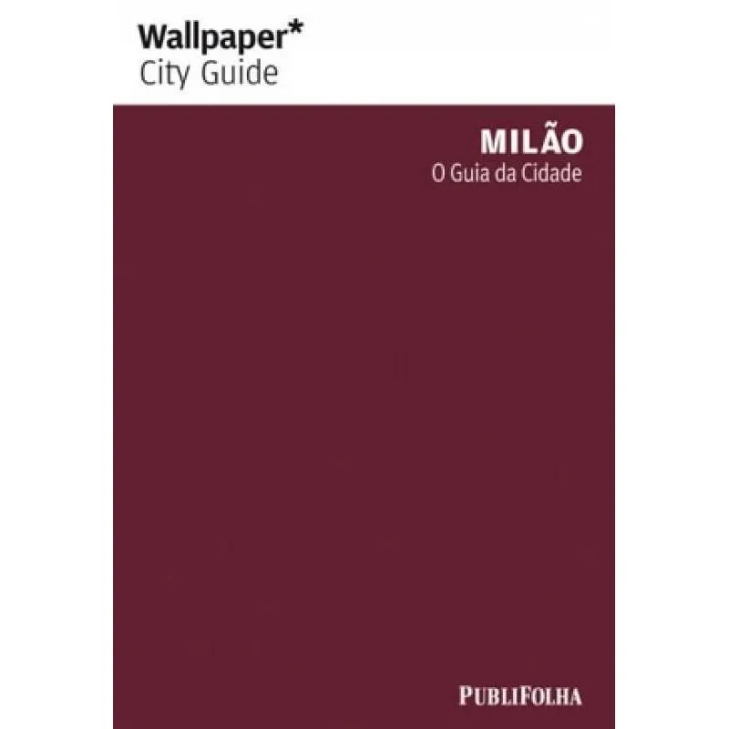 Livro Guia Wallpaper - Milao