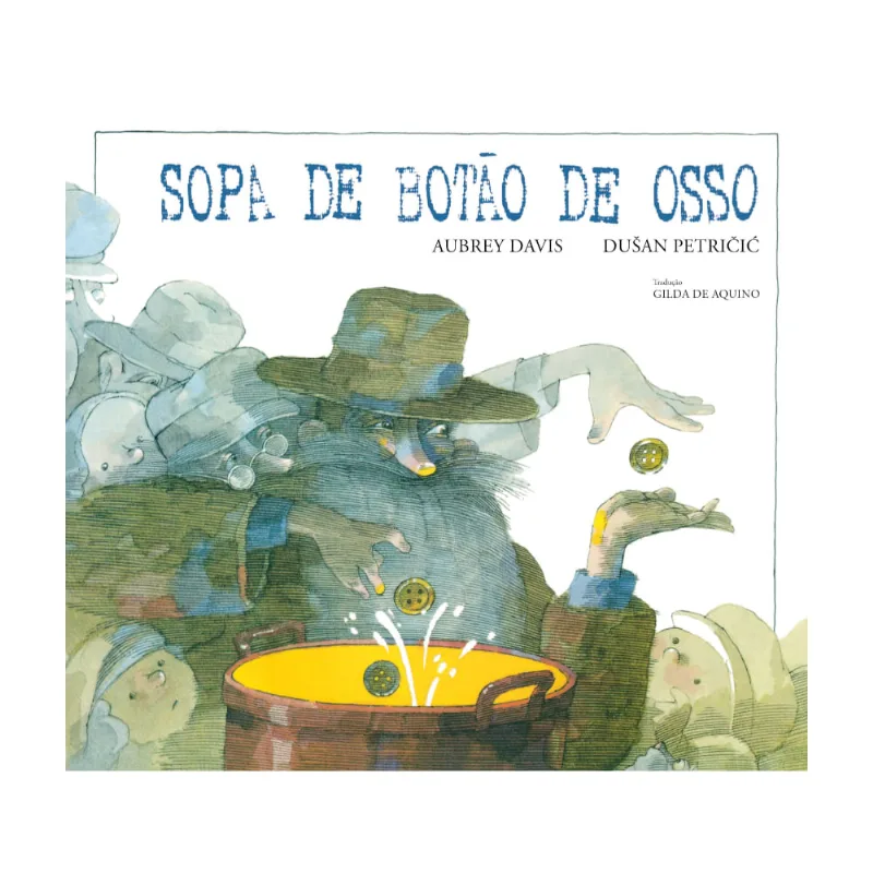 Sopa de botão de osso