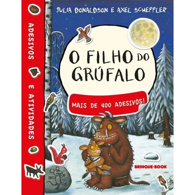 Filho do Grúfalo, o - Livro de Adesivos