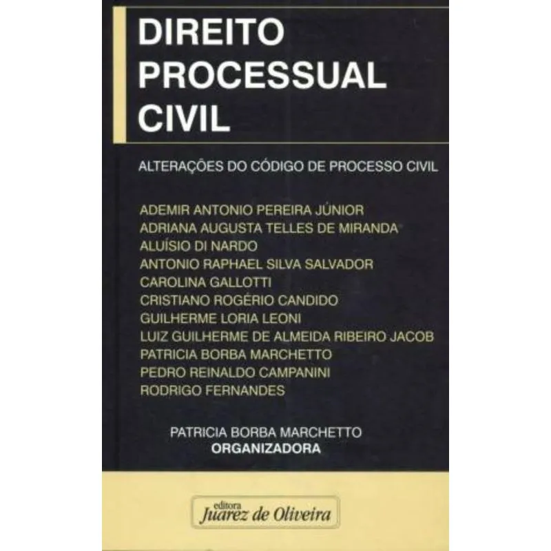 DIREITO PROCESSUAL CIVIL
