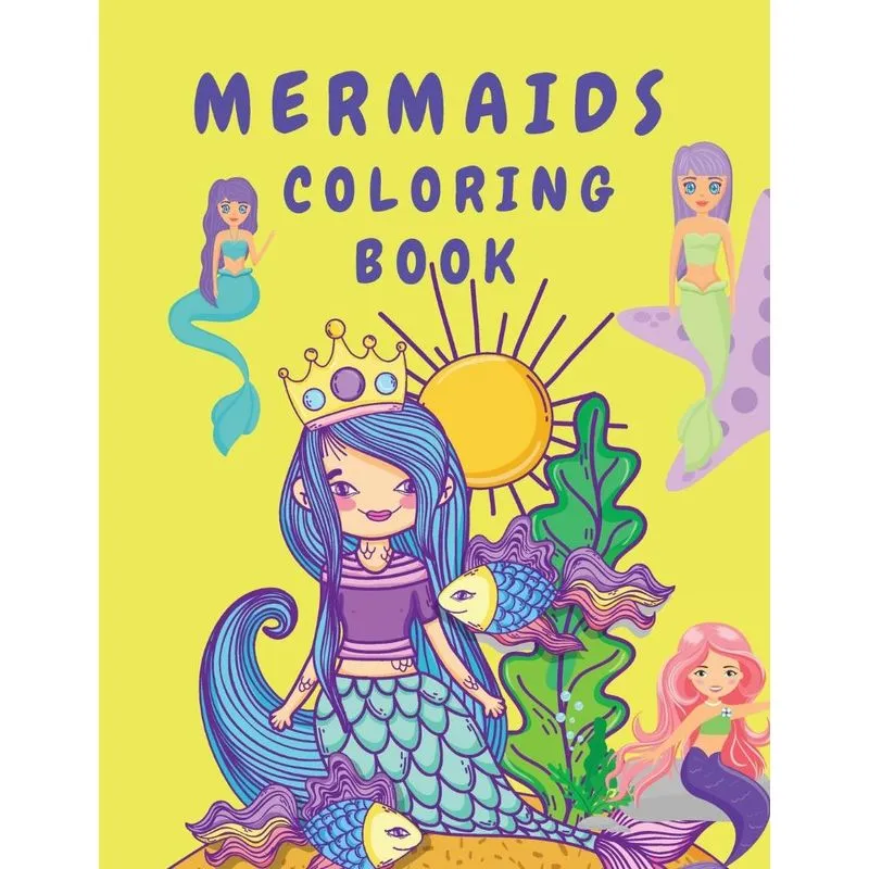 Mermaids Coloring Book