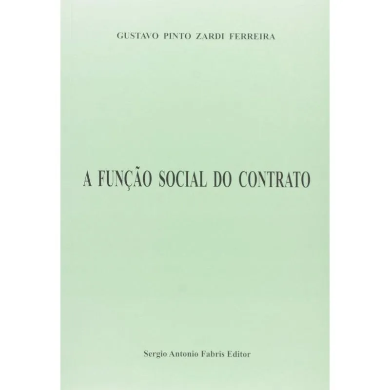 A Função Social Do Contrato