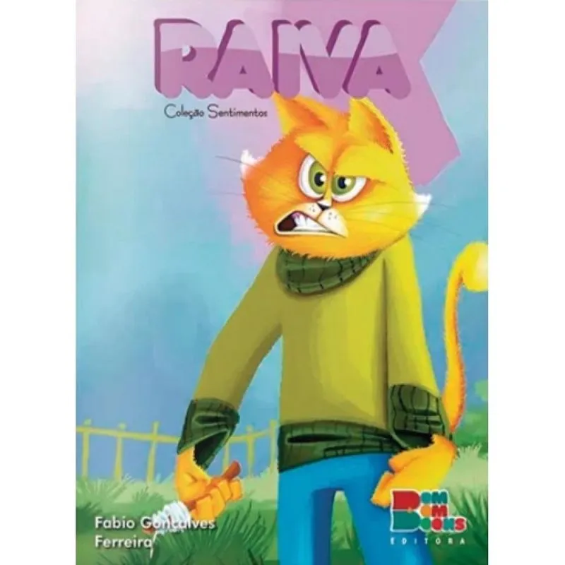 Livro Sentimentos - Raiva ( Fabio Gonçalves Ferreira )