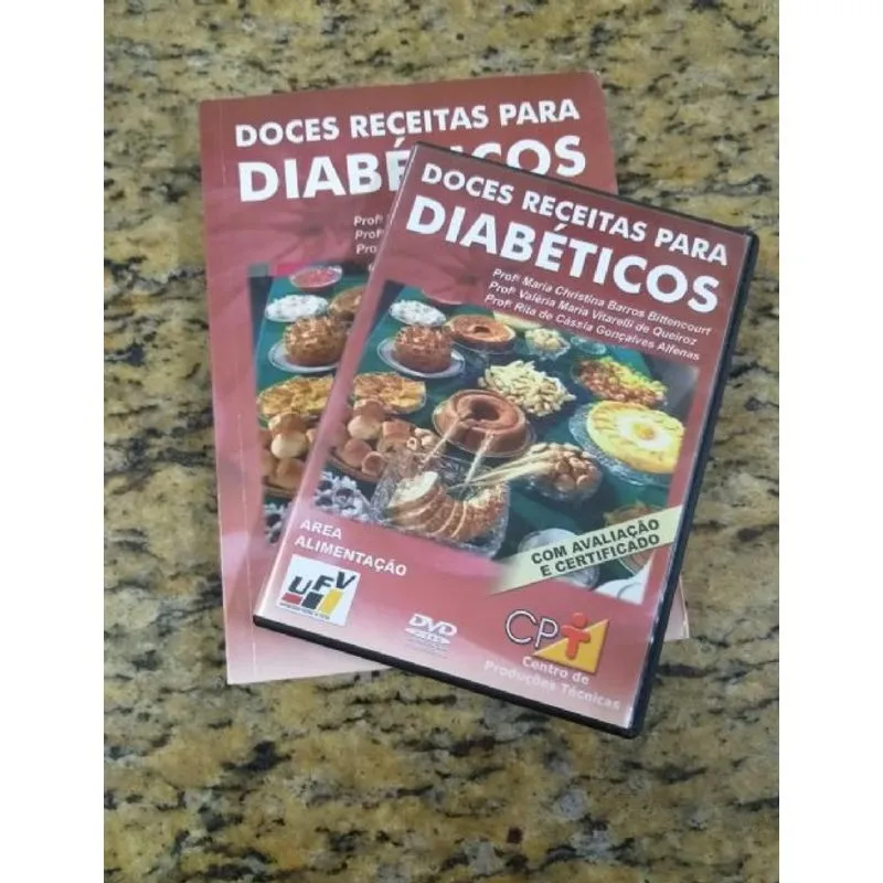 Usado - Doces Receitas Para Diabéticos + Dvd
