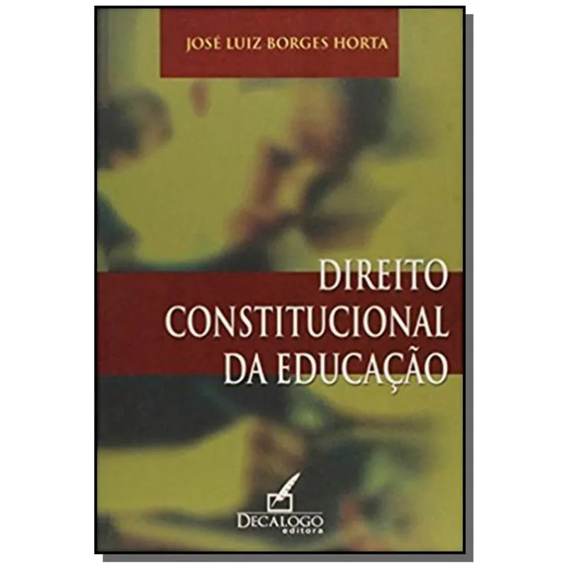 DIREITO CONSTITUCIONAL DA EDUCACAO