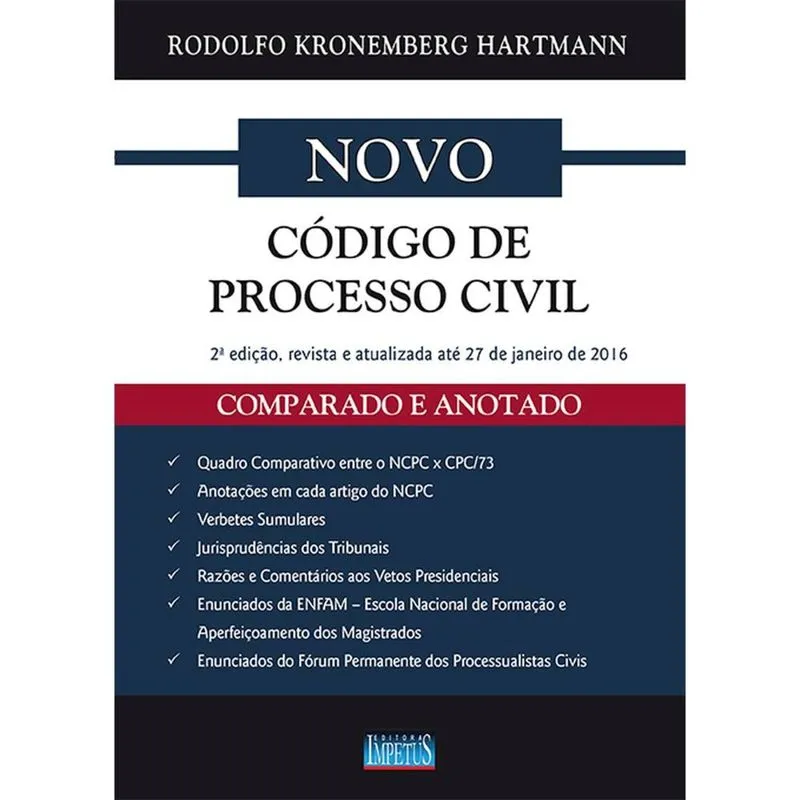 Novo Código de Processo Civil