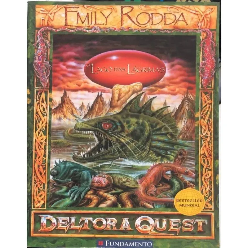 O lago das lagrimas - Deltora Quest n° 2 autor Rodda, Emily