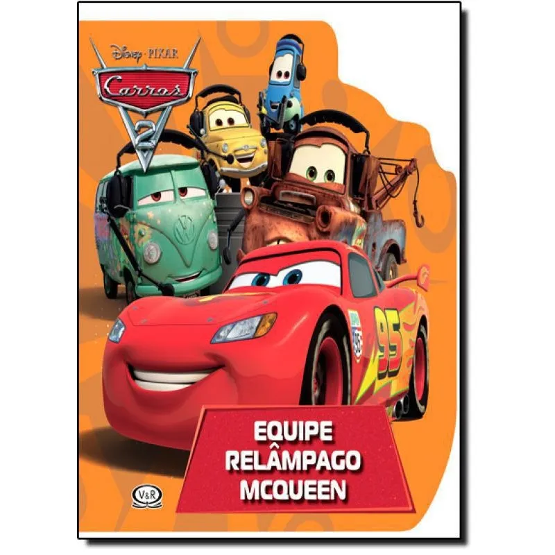 Livro Equipe Relâmpago Mcqueen
