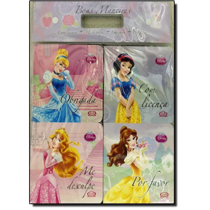 Livro Kit Boas Maneiras Princesas