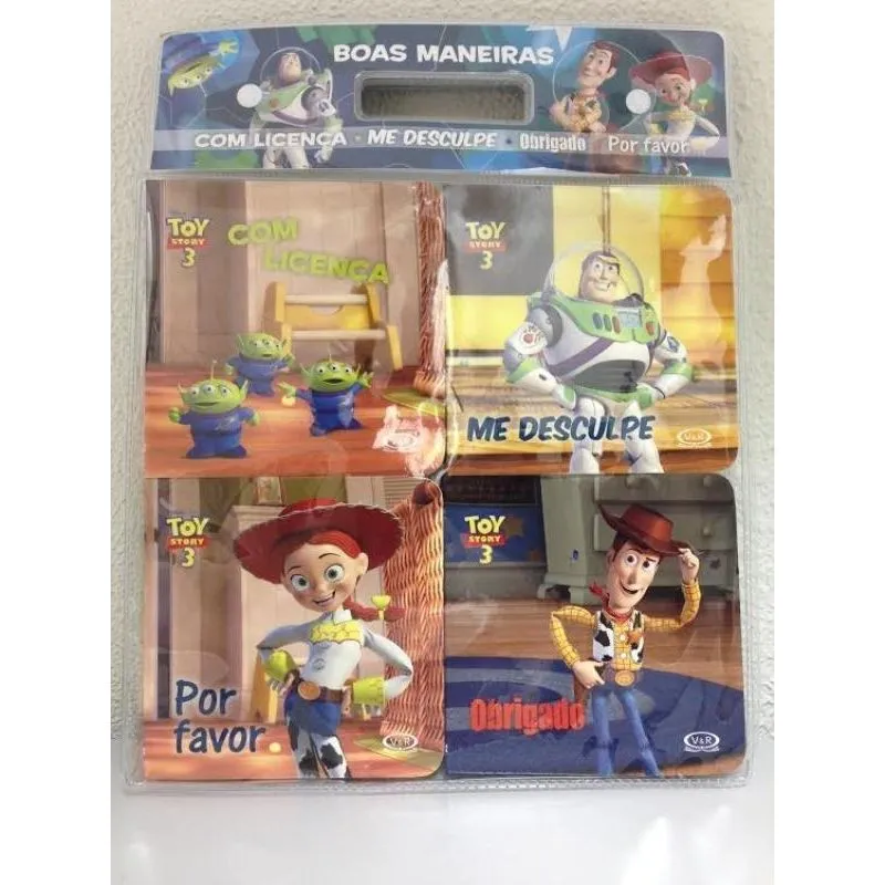 Boas Maneiras - Toy Story - Kit