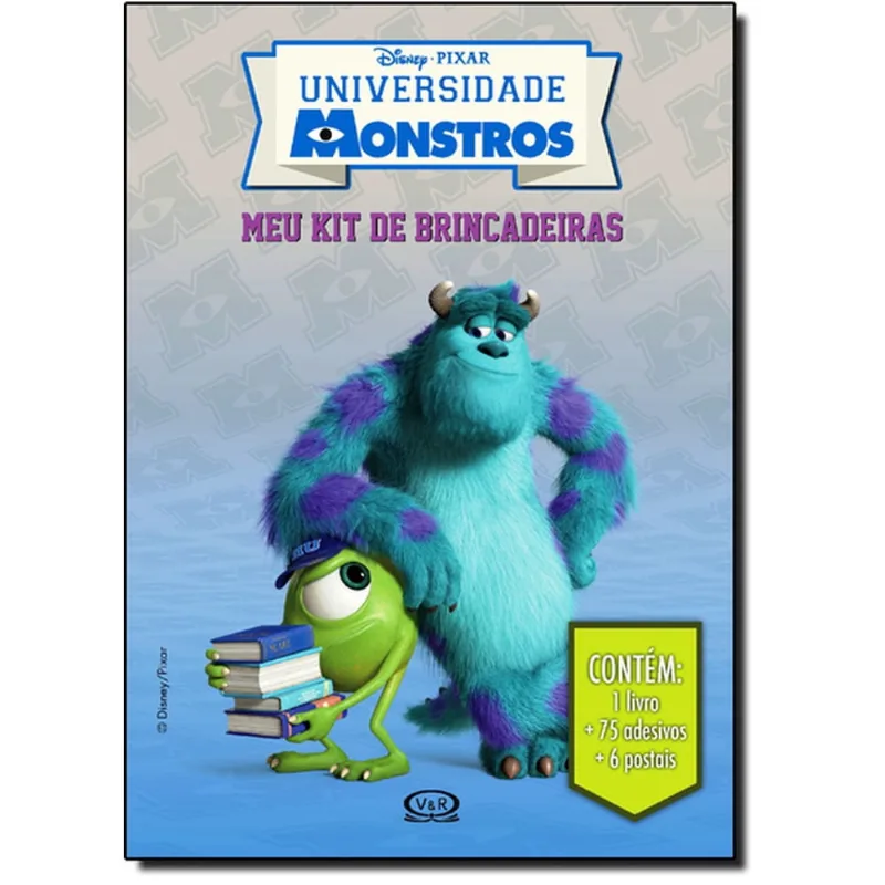 Universidade monstros: meu kit de brincadeiras