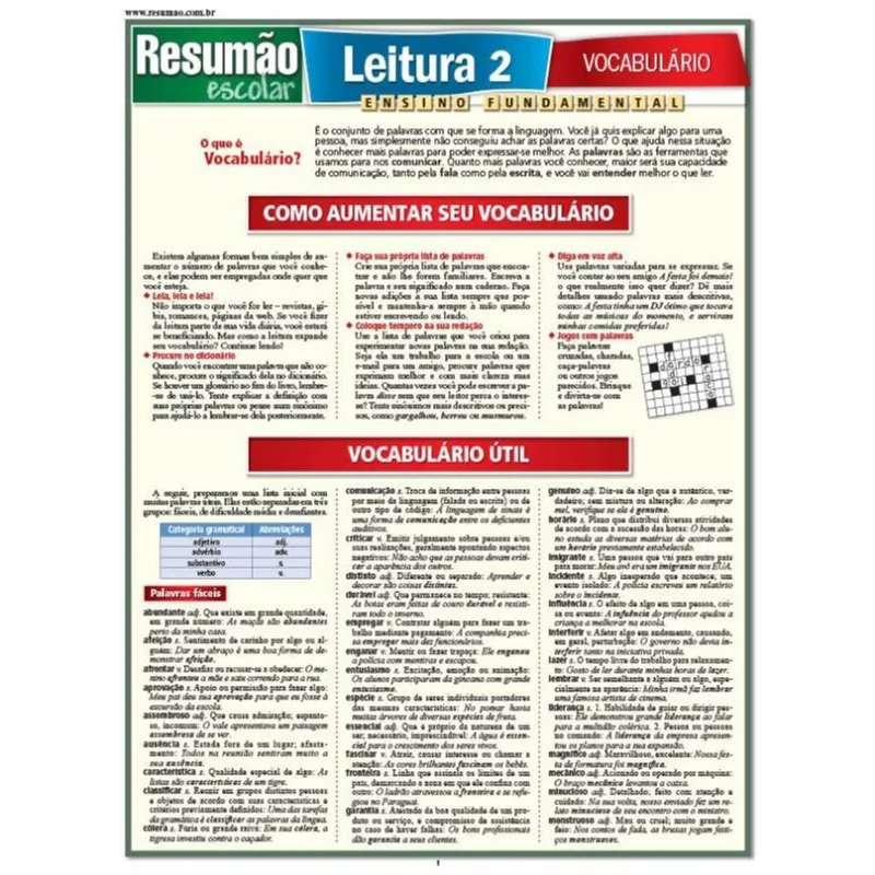 LEITURA 2 - VOCABULÁRIO
