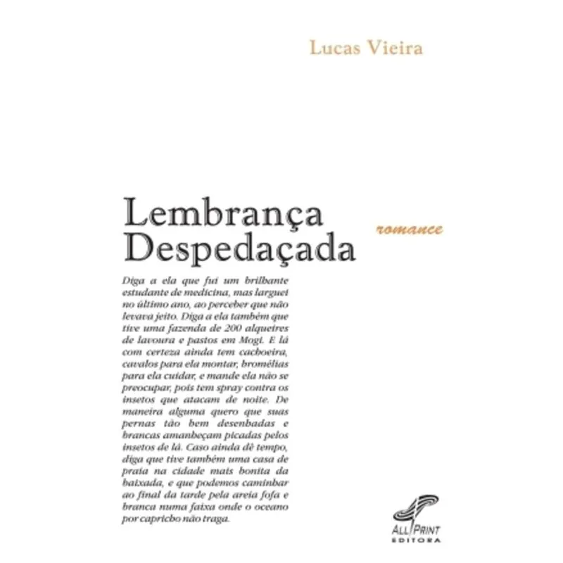 LEMBRANÇA DESPEDAÇADA
