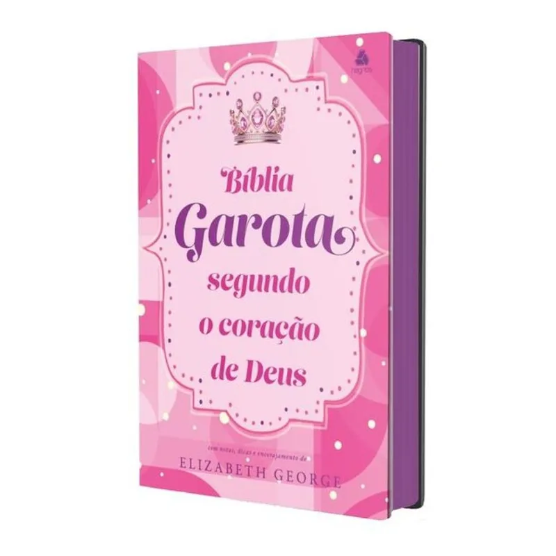 BÍBLIA DA GAROTA SEGUNDO O CORAÇÃO DE DEUS - MODELO FELICIDADE