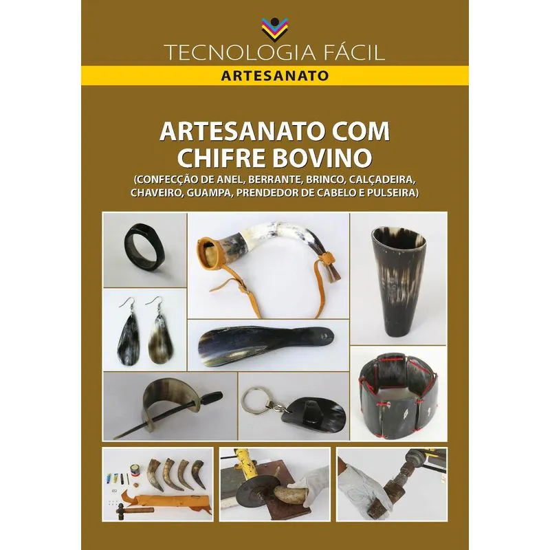 Artesanato com chifre bovino