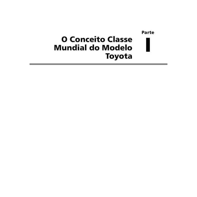 O Modelo Toyota