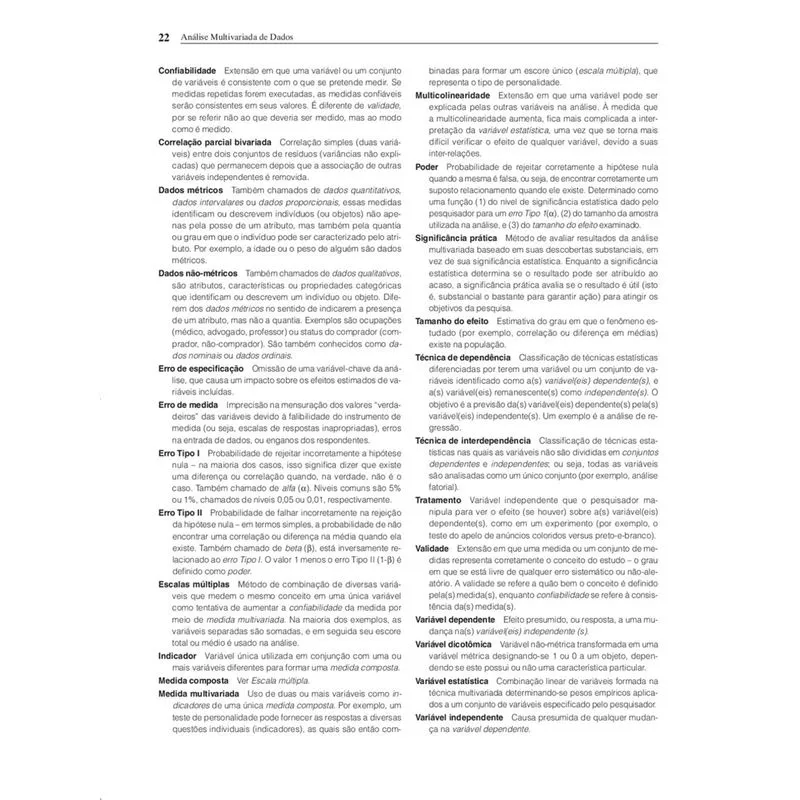 Análise Multivariada de Dados