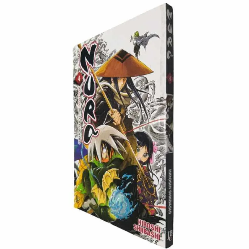 Livro Físico Hq Mangá Nura A Ascensão Do Clã Das Sombras Volume 4 Hiroshi Shiibashi