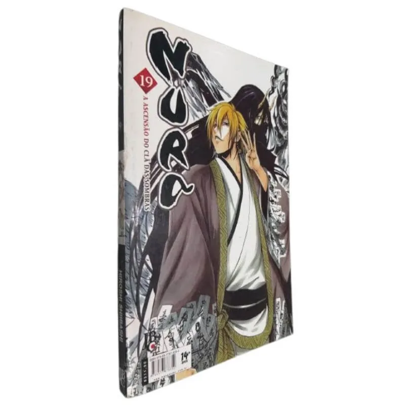 Livro Físico Hq Mangá Nura A Ascensão Do Clã Das Sombras Volume 19 Hiroshi Shiibashi