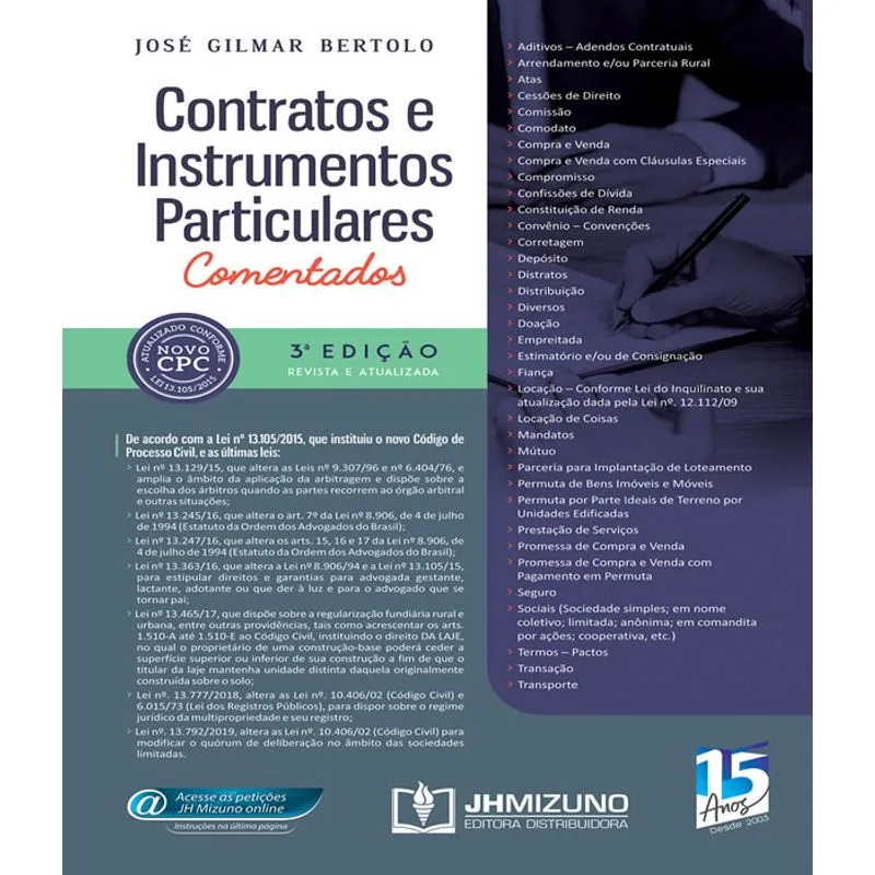 Contratos E Instrumentos Particulares Comentados