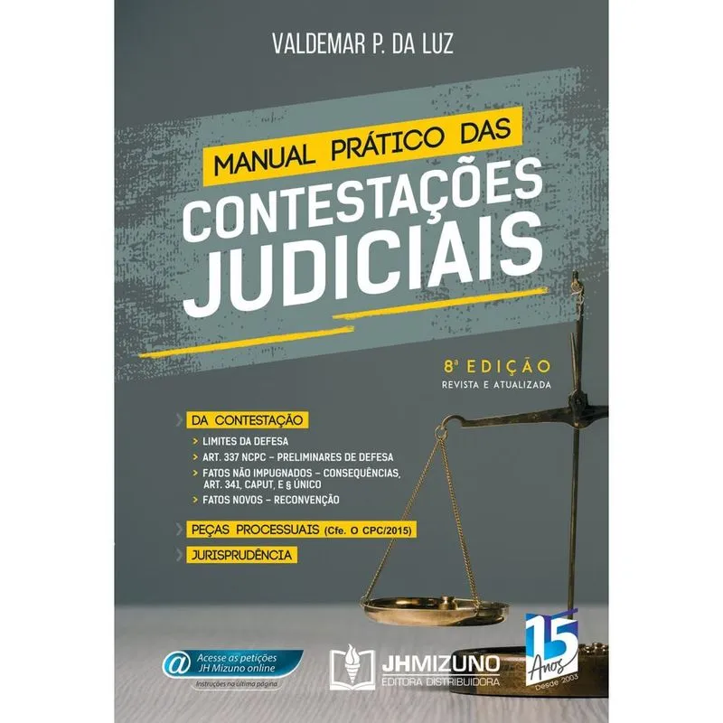 Manual prático das contestações judiciais