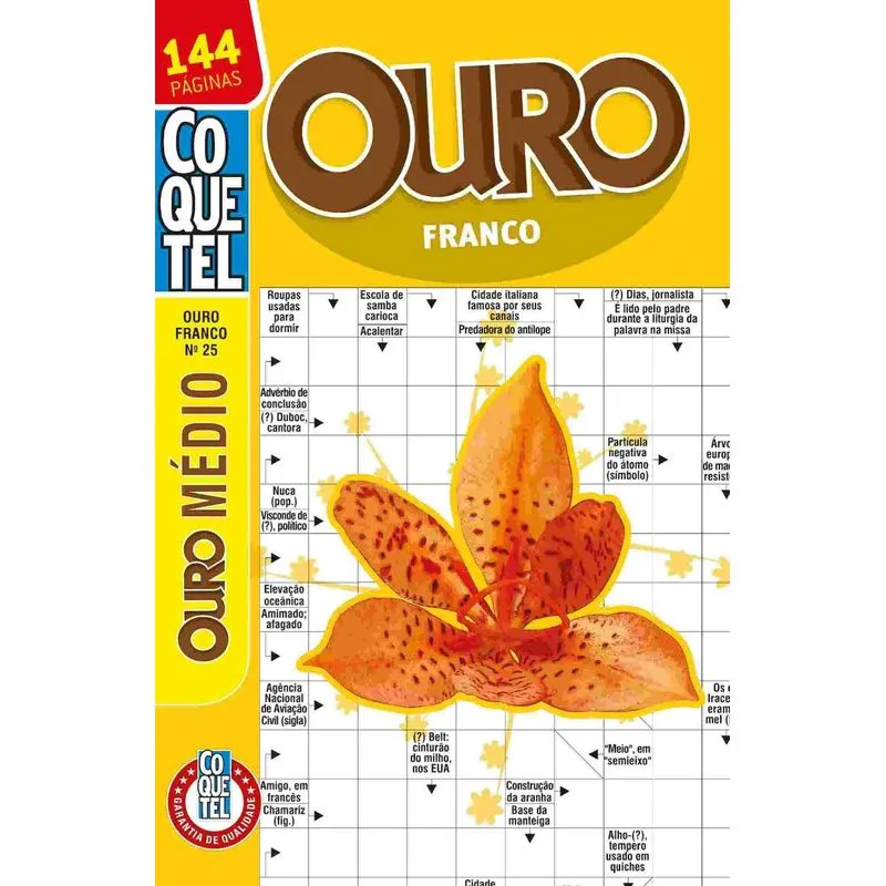 Ouro Franco - Ouro Médio - Nº 25