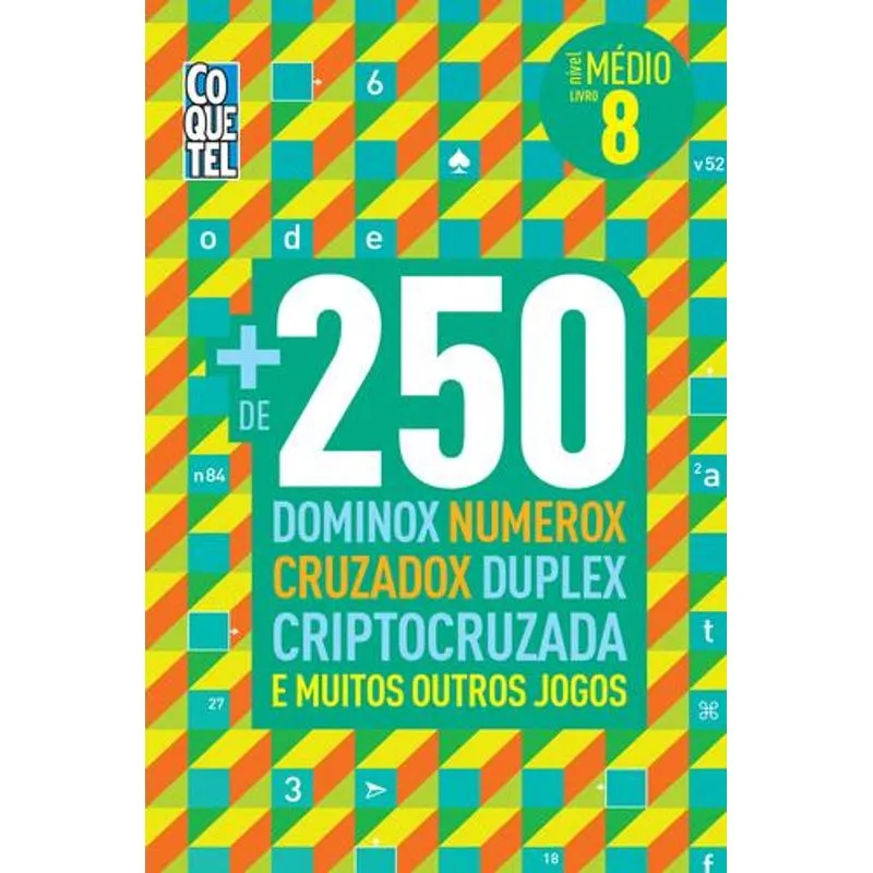Coquetel - Mais de 250 Dominox Numerox Cruzadox