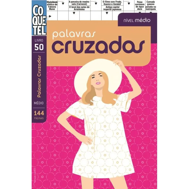 PALAVRAS CRUZADAS - NIVEL MEDIO - VOL.50
