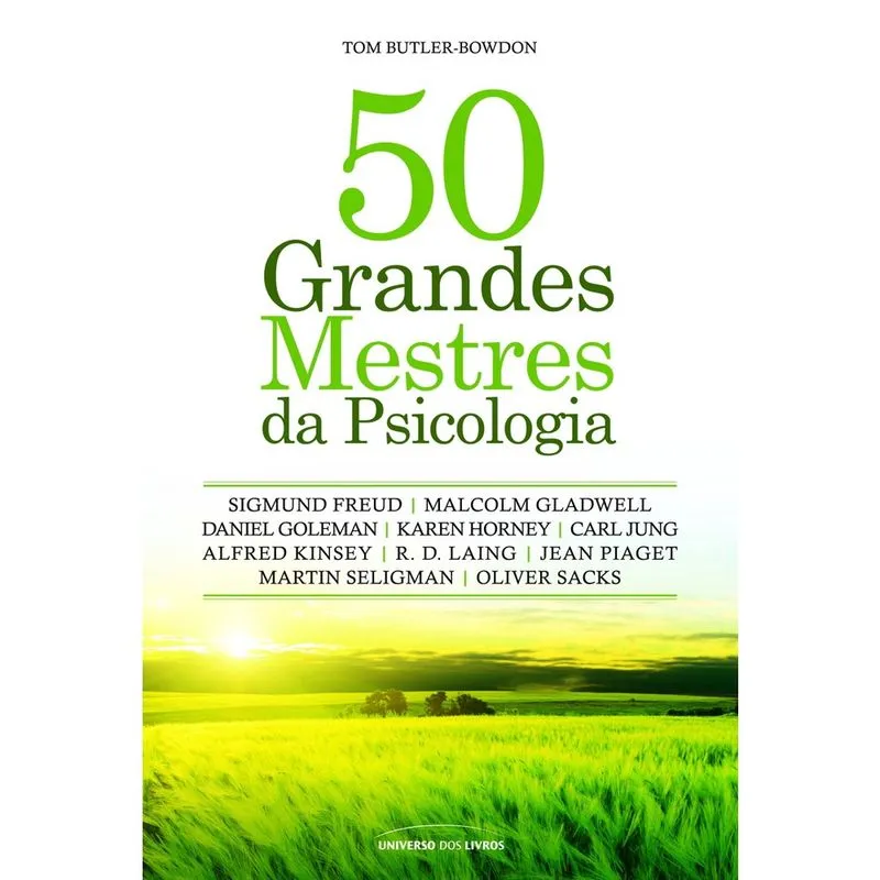 Livro - 50 grandes mestres da psicologia