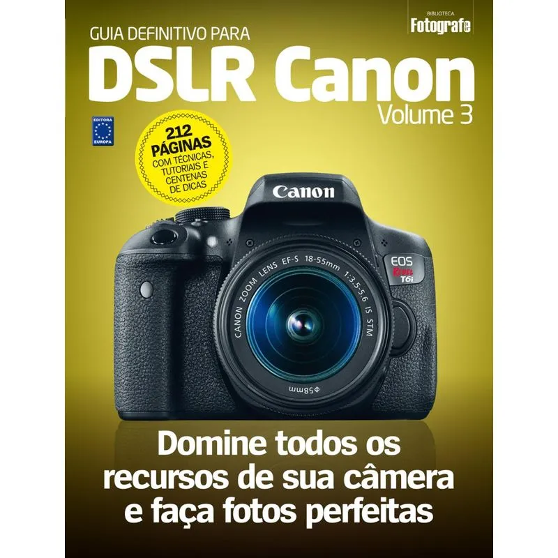 Guia definitivo para DSLR Canon