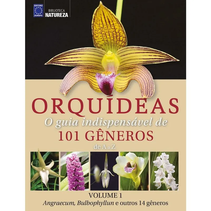Livro - Orquídeas - O guia indispensável de 101 gêneros de A a Z - Volume 1