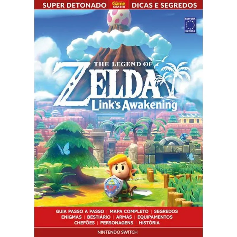 SUPER DETONADO GAME MASTER DICAS E SEGREDOS - THE LEGEND OF ZELDA LINKS AWAKENING