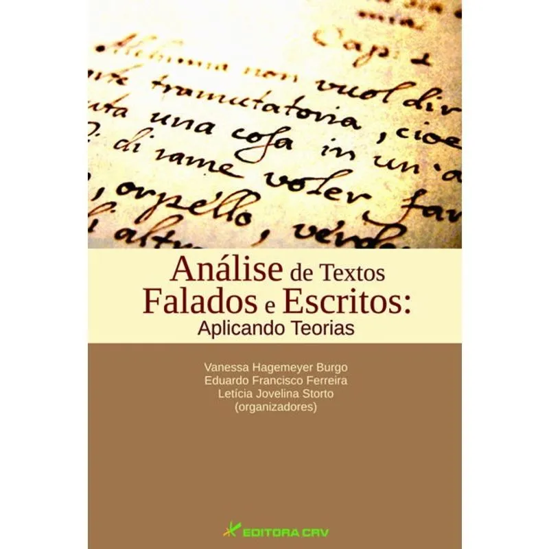 Livro - Análise de textos falados e escritos: aplicando teorias
