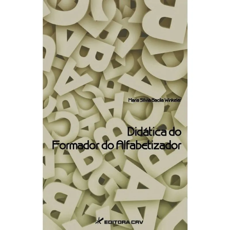 Livro - Didática do formador do alfabetizador
