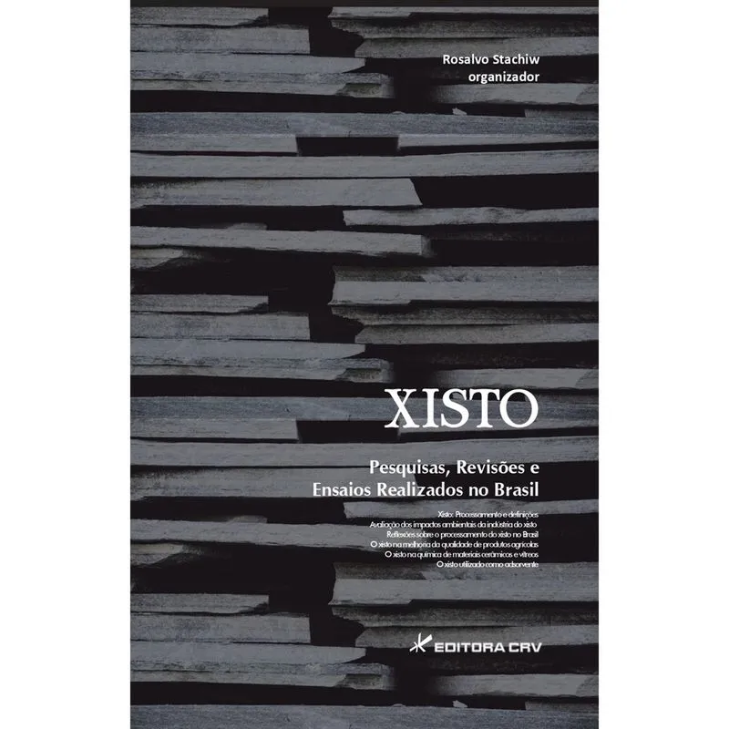 Livro - Xisto: pesquisas, revisões e ensaios realizados no brasil
