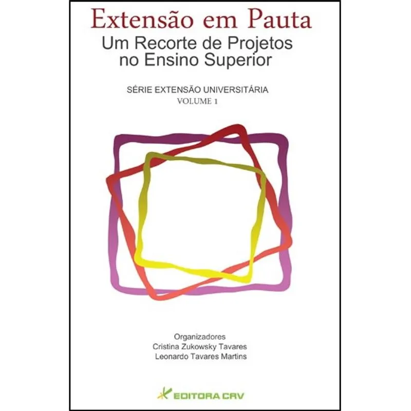 Livro - Extensão em pauta um recorte de projetos no ensino superior