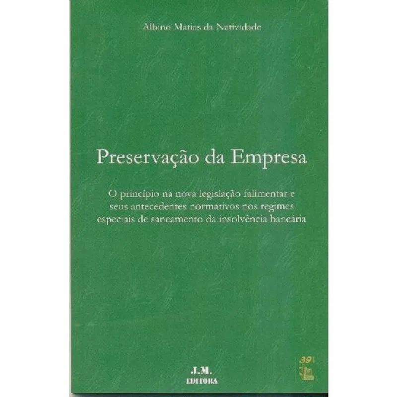 Preservacao Da Empresa - Jm