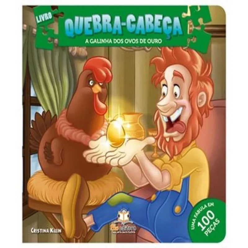 Galinha Dos Ovos De Ouro, A - Livro Quebra-cabeca Medio