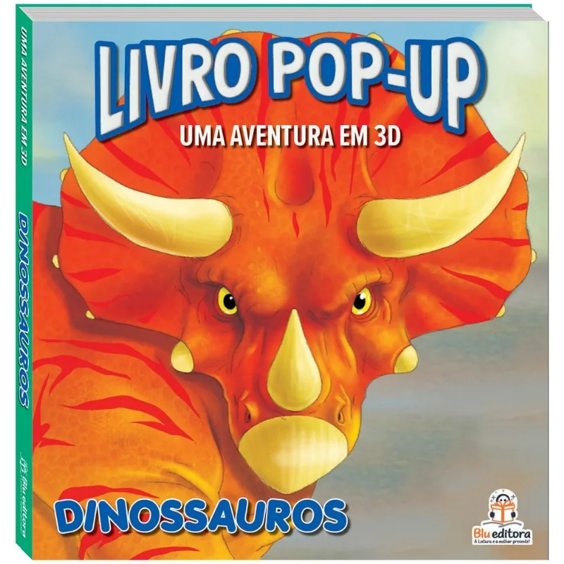 Livro Pop-up - Aventuras Em 3d: Dinossauros