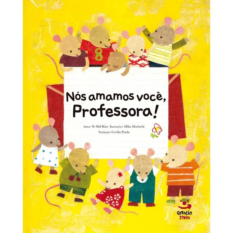 Livro - Nós amamos você, professora!