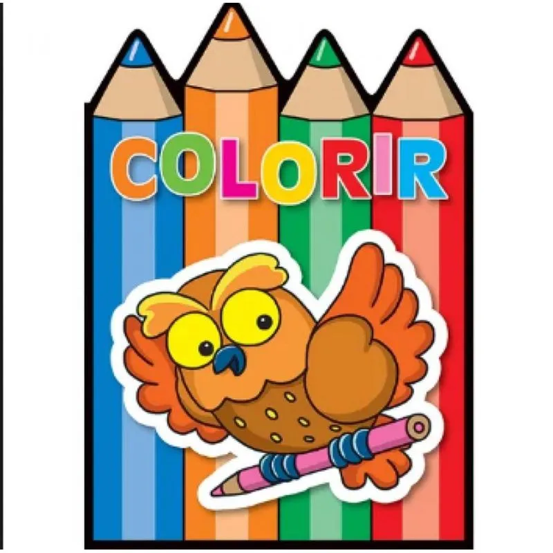 COLORIR - CORUJA - LIBRIS