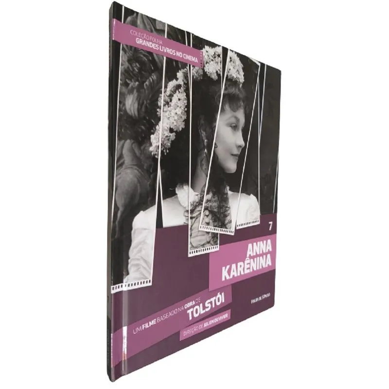 Livro/DVD nº 7 Filme Anna Karênina 1948 Coleção Folha
