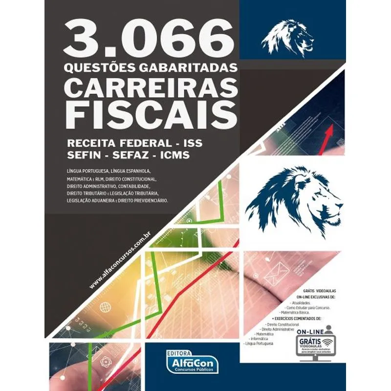 Usado - 3.066 Questões Gabaritadas Carreiras Fiscais
