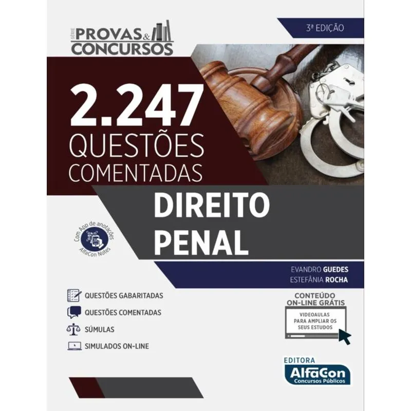 PROVAS E CONCURSOS - DIREITO PENAL