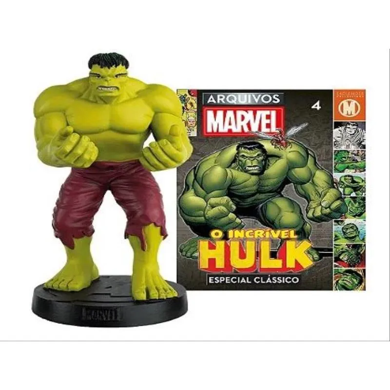 MINIATURA MARVEL O INCRIVEL HULK ESPECIAL CLÁSSICO
