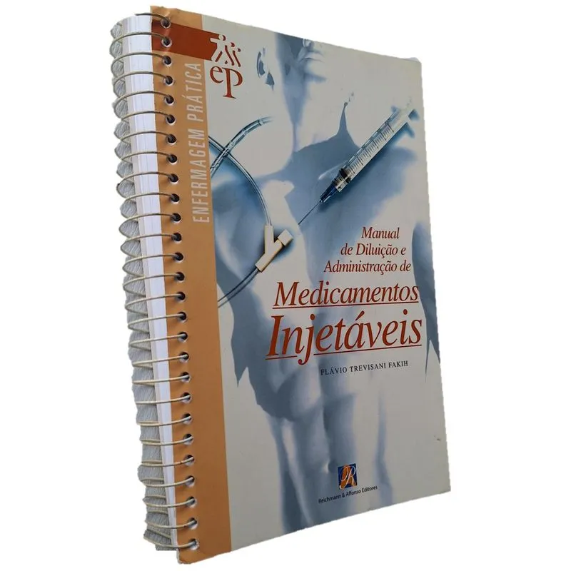 Manual De Medicamentos Injetáveis, Reichmann &amp; Afonso, 2000